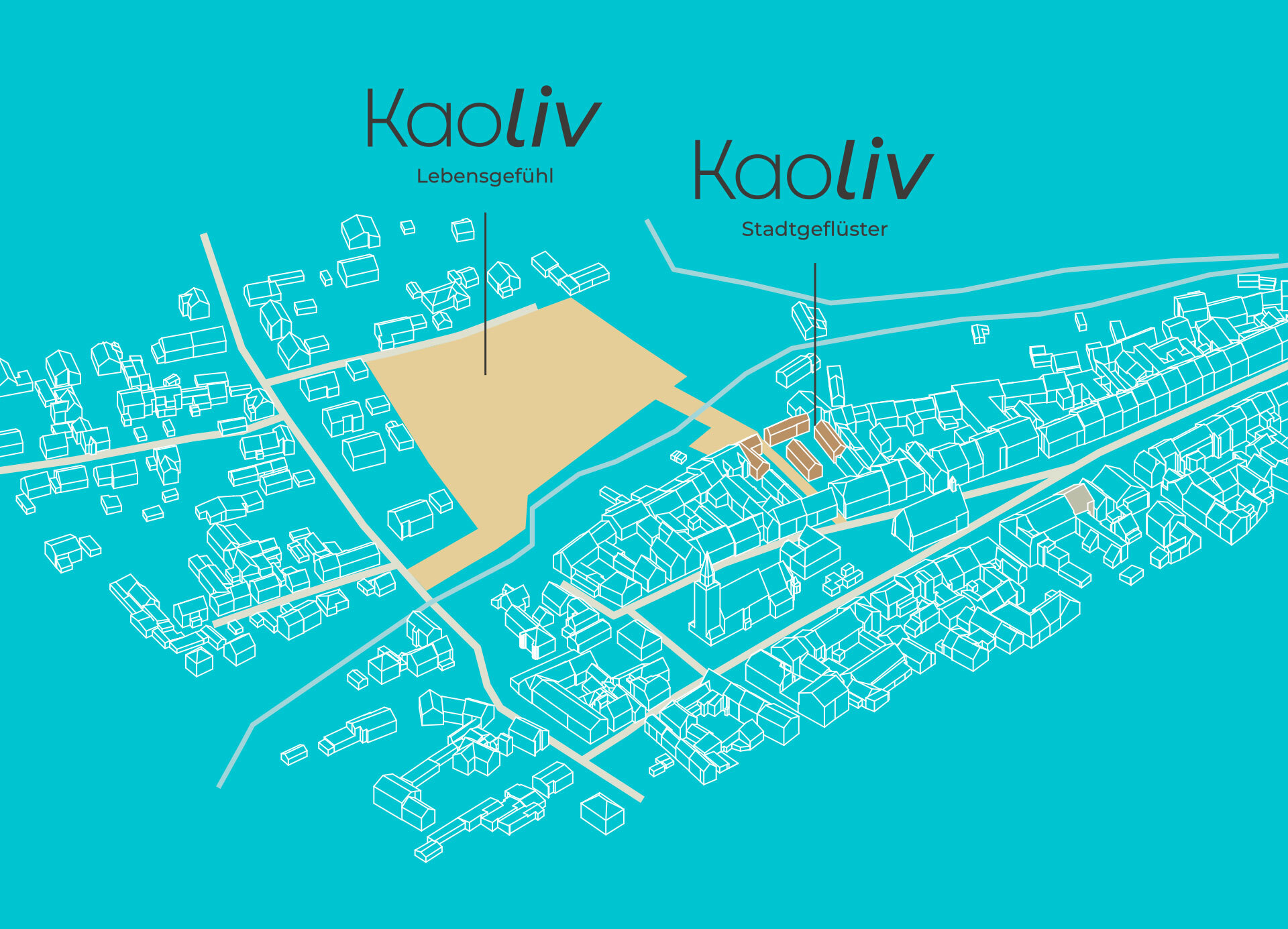 Lageplan KAOLIV Lebensgefühl & Stadtgeflüster – Immobilien in Hirschau im Landkreis Amberg-Sulzbach | KAOLIV